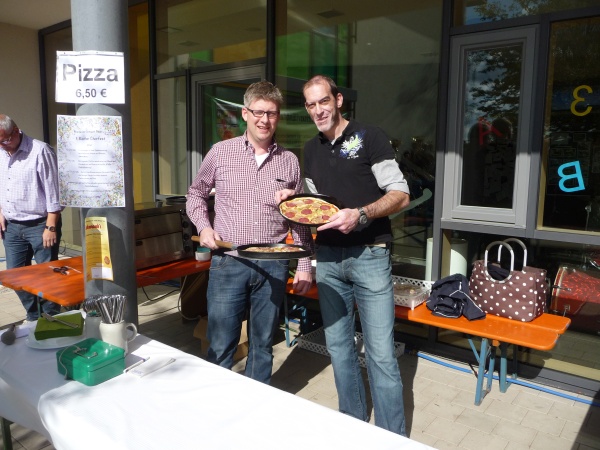 1. Reuther Chorfest - 4 - Pizzab&auml;cker Alexander Sch&uuml;tz und Holger Schmitt