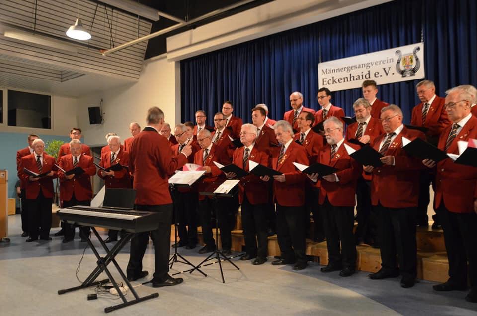 - 6 - Nacht der Ch&ouml;re in Eschenau. M&auml;nnerchor Eintracht Reuth.