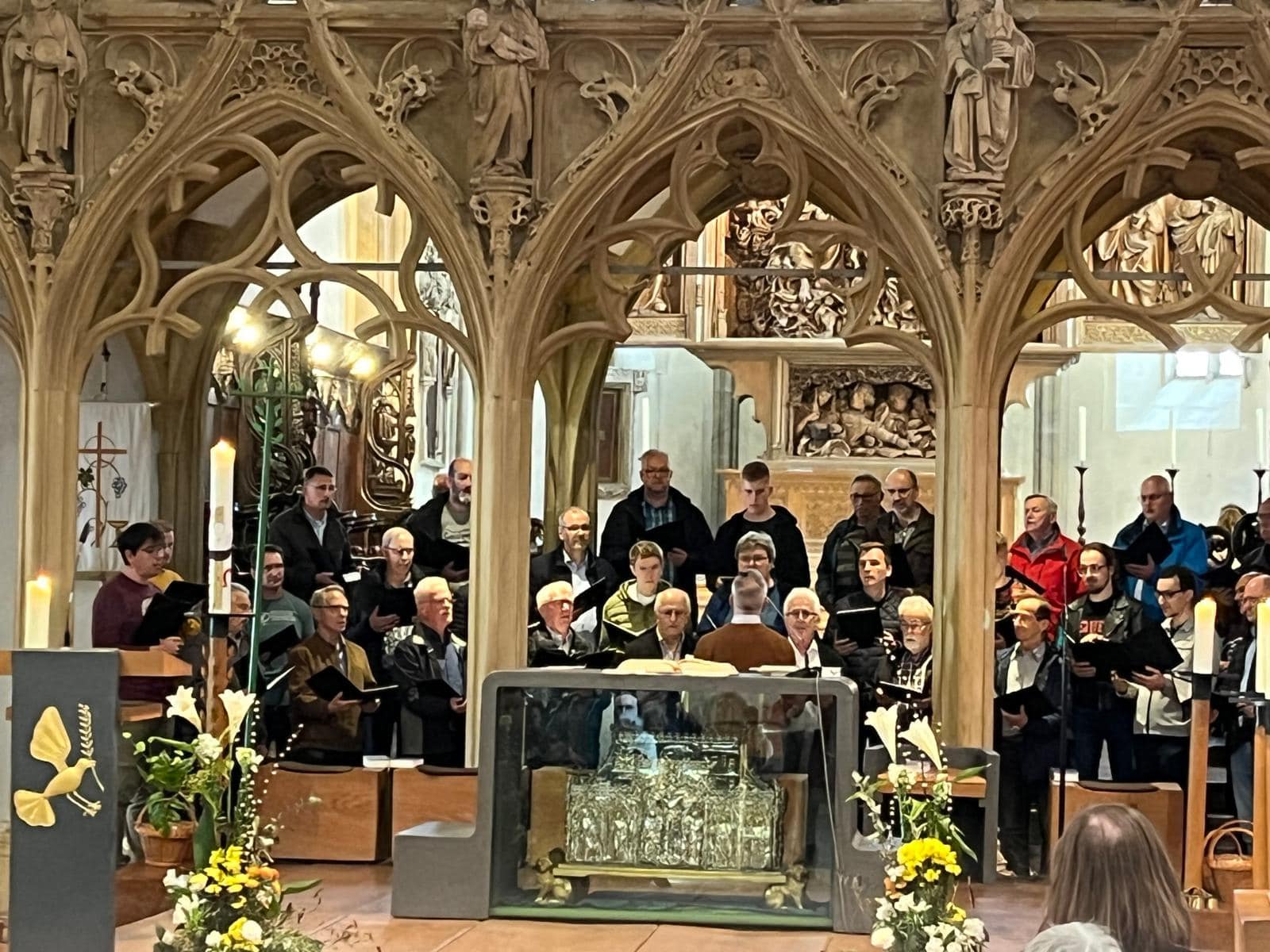 -9- Gottesdienst im M&uuml;nster