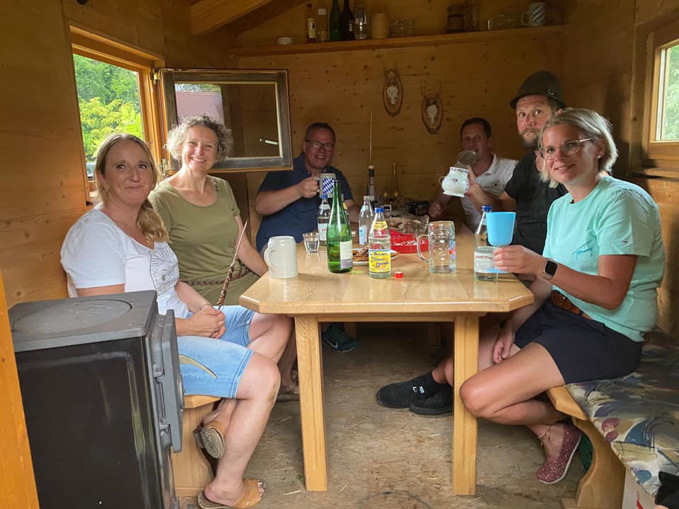 -14- Auch im Schäferkarren wurde gefeiert